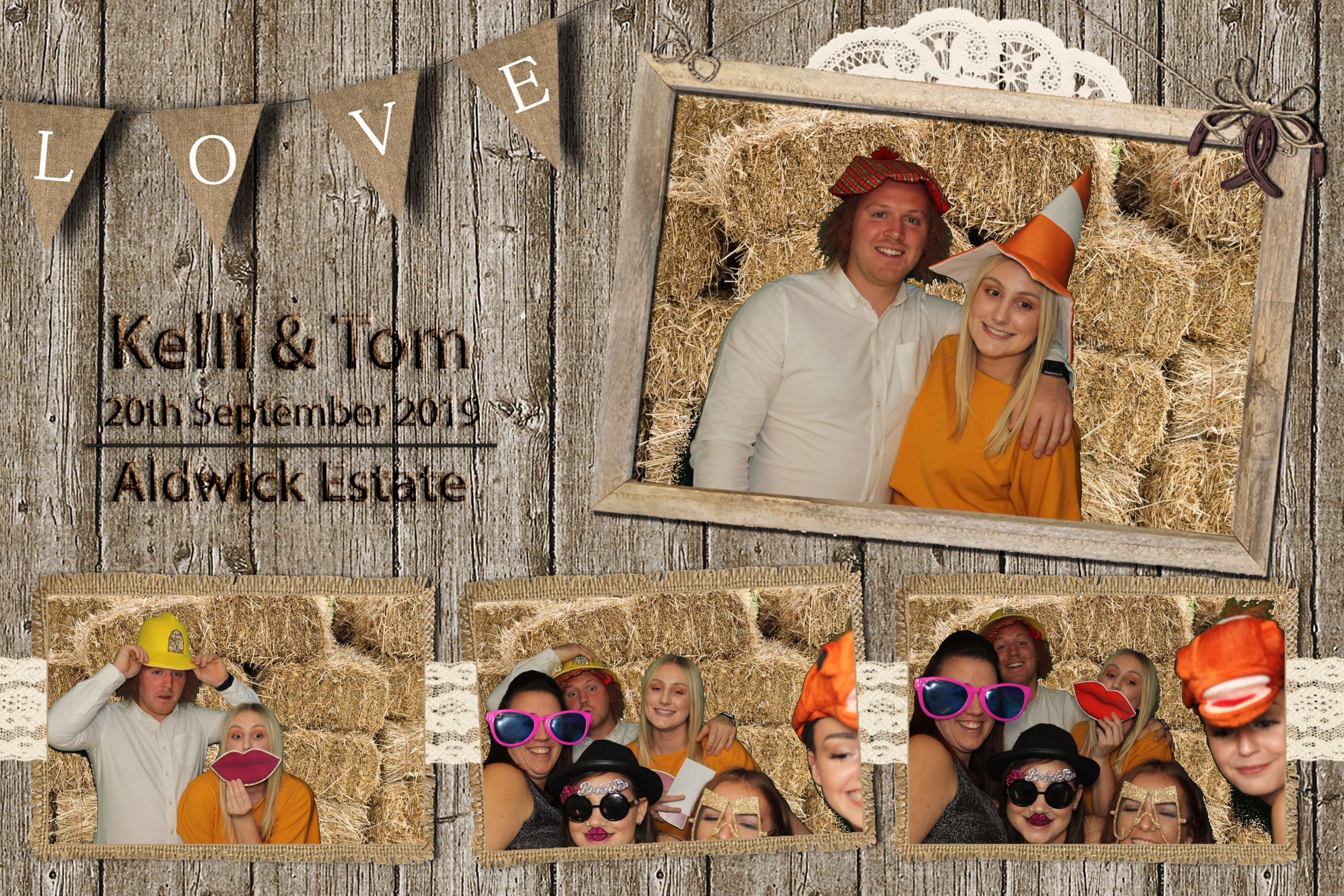 Kelli & Tom's Wedding | View more photos from the event at images.mobile-photo-booth.com/u/MobilePhotoBoothUK/Kelli-Toms-Wedding